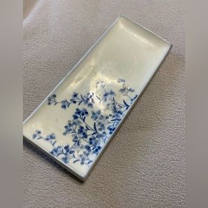 Floral Rectangular Porcelain Serving Dish *Replacement